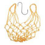 BESPORTBLE Papağan Kuş Yemliği Kuş Yemi Tutucu Yemleme Oyuncağı Tavuk Besleme Filesi Çantası Kuşlar İçin Sağlam Dokuma Oyuncak