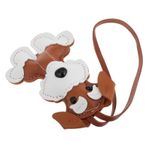 BESPORTBLE Peluş Hayvan Anahtarlık Köpek Anahtarlık Charm Pu Yapı Sırt Çantası Kolye Araba Günlük Kullanım İçin