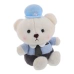 BESPORTBLE Polis Bear Peluş Çocuklar Doğum Günü Şimdiki Ayı Dolgulu Hayvan Trafik Güvenliği Yaratıcı Oyuncak Yatma Zamanı Peluş Oyuncak Çocuklar İçin