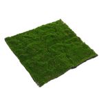 BESPORTBLE Simülasyon yosun çim sahte yosun açık havada simülasyon yapay yosun mat simülasyon bitki dekorasyonu peri bahçe dekoru el sanatları için sahte yosun çim plastik Green