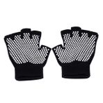 BESPORTBLE Yoga Non Gloves Yarım Parmak Pamuklu Yumuşak Örme Eldivenler Egzersiz İçin Rahat Nefes Alabilir