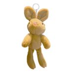 Besreey Bunny Anahtarlık Pelüş, Sevimli Peluş Anahtarlık, Sevimli Taşınabilir Tavşan Peluş Anahtarlık - Küçük Pelüş Hayvanlar, Anne, Kız ve Kız Arkadaş için Sırt Çantası Sihri, Kahverengi, Siehe