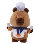 Besreey Kapibara Peluş Anahtarlık, Kapibara Doldurulmuş Hayvan Anahtarlık - Sevimli Hayvan Kapibara Charm Anahtarlık,Yumuşak Kapibara Peluş Oyuncaklar Anahtarlık, Sırt Çantası Dekorasyonu için
