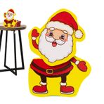 Besreey Noel Süslemeleri Üstü Noel Baba, Noel Baba Süslemesi,Noel Baba Dekoru üstü Noel Figürleri | Üstü Şömine Orta Parçası, Kitaplık için Koleksiyonluk Noel Baba Tabelası, Ev, Çiftlik Evi Tarzı
