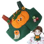 Besreey Peluş Bebek Giydirme,Peluş Bebek Kıyafeti - 15cm Doldurulmuş Figürler Pantolon,Sebze Dolması Peluş Tulum, Sevimli Peluş Bebek Oyuncakları Kostüm 20cm Doldurulmuş Hayvanlar İçin Çıkarılabilir