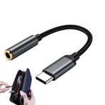Besreey USB C - 3,5 mm Ses Adaptörü, USB Tip C - 3,5 mm | Taşınabilir 3,5 mm Ses Adaptörü | USB C Kulaklık Adaptörü, Çoğu Type-C Serisi için Kulaklık Dönüştürücü
