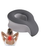 Besreey Yatma yastığı, yatak için masaj yastığı, dinlenme desteği, baş desteği yastığı, yüksek esneklik, iş seyahatleri, ev tahtası, yurt odası için derin uyku aracı