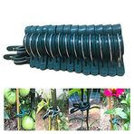 BESSIKON® 60 bitki klipsi, domates, salatalık ve diğer sarmaşık bitkileri için bitki mandalı, tırmanıcı bitki sabitleme aparatı, bitki için tırmanma yardımcısı, bahçe işleri, bitki tırmanma aletleri için sağlam mandallar