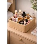 BEST CONCEPT Jüt 4'lü Çekmece İçi Dolap Çamaşır Düzenleyici Çocuk Odası Katlanır Saklama Kutusu Organizer Set