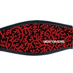 Best derinlik Kol saati kayışı maske neopren, çift cırt cırt, resif