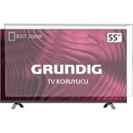 Best Ekran 55VLX7730SP Grundig 55 İnç 139 Tak Çıkar Şeffaf Askı İpli Ekran Koruyucu