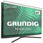 Best Ekran 65GDU7905B Grundig 65 İnç 164 Tak Çıkar Şeffaf Askı İpli Tv Ekran Koruyucu