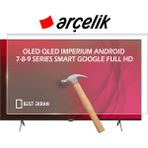 Best Ekran Arçelik 50" inç 126 cm 7-8-9-12 serisi 4k-8k Qled Oled uhd imperium android Smart Televizyon Tv Ekran Koruyucu - 50 inç