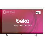 Best Ekran Beko 43 İnç 108 Ekran Tak Çıkar Şeffaf Askı İpli Tv Ekran Koruyucu Paneli