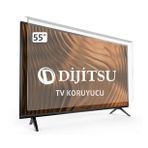Best Ekran Dijitsu 55 İnç 140 Ekran Tak Çıkar Şeffaf Askı İpli Tv Ekran Koruyucu
