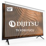 Best Ekran Dijitsu 58 İnç 146 Ekran Tak Çıkar Şeffaf Askı İpli Tv Ekran Koruyucu Paneli