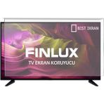 Best Ekran Finlux 32FX410H 32 İnç Tak Çıkar Şeffaf Askı İpli Tv Ekran Koruyucu Şeffaf Paneli