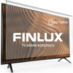 Best Ekran Finlux 32FX420H 32 İnç Tak Çıkar Şeffaf Askı İpli Tv Ekran Koruyucu Şeffaf Paneli