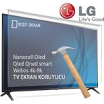 Best Ekran Lg 50" Inç 126 cm LED Nanocell Oled Qled Qned smart Webos 4k-8k Televizyon Tv Ekran Koruyucu - 50 inç