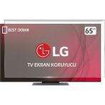 Best Ekran Lg OLED65C54LA Tv Ekran Koruyucu - Lg 65" Inç 165 ekran Webos OLED Evo Tv Kırılmaz Ekran Koruyucu - 65 inç