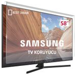 Best Ekran Samsung 58 İnç 146 Ekran Tak Çıkar Şeffaf Askı İpli Tv Ekran Koruyucu