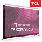 Best Ekran Tcl 75P7K Tv Ekran Koruyucu - Tcl 75" Inç 190 ekran 75P7KGTV QLED Kırılmaz Ekran Koruyucu - 75 inç
