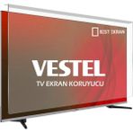 Best Ekran Vestel 55UV9750 Tv Ekran Koruyucu - Vestel 55" 139 cm Vidaa LED Tv Kırılmaz Ekran Koruyucu - 55 inç