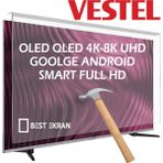 Best Ekran Vestel 58UA9631 Tv Ekran Koruyucu - Vestel 58" Inç 146CM 147 Ekran Koruyucu KIRILMAZ PANELİ - 58 inç