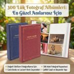Best Hediye 300’LÜK Fotoğraf Albümü - 10X15CM - Bordo