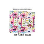 best hediye 400'lük 10x15 cm Fotoğraf Albümü Çiçek kapaklı