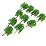 Best Life 10X Söğüt Ağaçları Model Tren Demiryolu Diorama Wargame River Park Manzara N (Yurt Dışından)