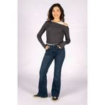 BEST OFFER Midnight Black Rodeo Kadın Jean Pantolon