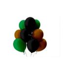 Best Parti Açık Yeşil-Kahverengi-Siyah Pastel Soft Balon 20 Adet