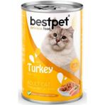Best Pet 400 gr Hindi Etli Yetişkin Kedi Konservesi