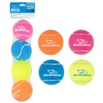Best Pet Supplies Köpekler için Gıcırtılı Tenis Oyuncakları, 4'lü Paket, Atmak ve Getirmek için Ağır Hizmet İnteraktif Evcil Hayvan Oyuncakları, Egzersiz ve Doğal Davranış Eğitimini Destekler,