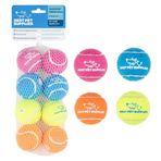 Best Pet Supplies Köpekler için Gıcırtılı Tenis Topları, 8'li Paket, Atmak ve Getirmek için Ağır Hizmet İnteraktif Evcil Hayvan Oyuncakları, Egzersiz ve Doğal Davranış Eğitimini Destekler, Dayanıklı -