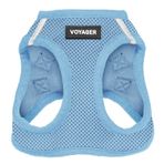 Best Pet Supplies Voyager Step-In Air köpek koşum takımı, küçük ve orta boy köpekler için her hava koşuluna uygun file yelek, bebek mavisi (uygun kenar), M (göğüs çevresi: 40,6 – 45,7 cm)