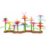 Best Toys Çiçek Bahçesi Blok Oyun Seti 52 Parça Eğlenceli Hediye Seçeneği Çocuklar İçin