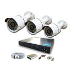 Besta BG-1413 2MP 1080P Full HD 3 Kameralı AHD Güvenlik Seti