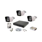 Besta BG-2123 2MP 1080P 320 GB Harddisk Dahil 3 Kameralı AHD Güvenlik Seti