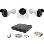 Besta BG-5210 2MP 1080P 2 Dış Mekan 1 İç Mekan Kameralı AHD Güvenlik Seti
