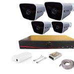 Besta BI-2315 4 Kameralı Full HD IP Güvenlik Kamerası Sistemi