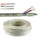 Besta KD-1382 250 mt 2+1 0.22 CCTV Kamera Kablosu