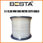 Besta KD-1385 2+1 500 mt 0.50 mm CCTV Kablo