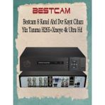 Bestcam 8 Kanal Ahd Yüz Tanıma H265+ Xmeye 4K Ultra HD DVR Kayıt Cihazı