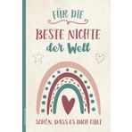 Beste Nichte Der Welt: Notizbuch A5 liniert schönes Geschenk für Nichten von Tante und Onkel liniertes Buch mit Regenbogen für Patenkind zur Konfirmation oder Kommunion Idee für Lieblingsnichte