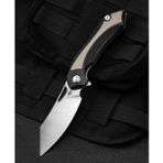Bestech Knives BESTECH KASTA BG45B Siyah ve Bej G10 Sap 154CM Çelik Çakı