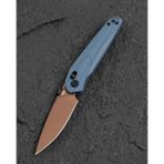 Bestech Knives BESTECH MOTHUS BG67F Mavi Gri G10 Sap 14C28N Çelik Çakı