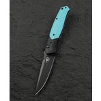 BESTECH KNIVES SWORDFISH B SWORDFISH BG62E Siyah ve Açık Mavi G10 Saplı 3.94'' 14C28N Çakı