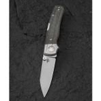 BESTECH TONIC BT2204A Titanyum+Siyah Kanvas Micarta Kaplama Sap M390 Çelik Çakı